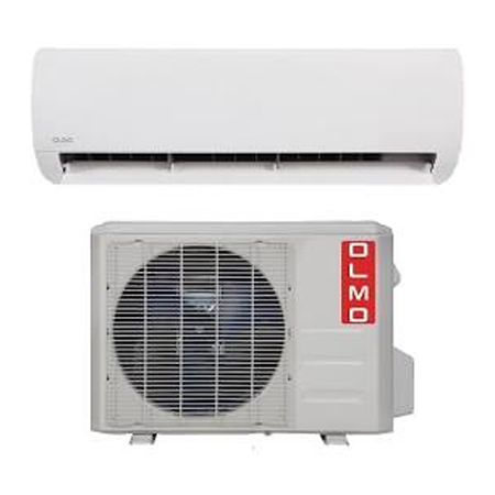 OLMO 9,000 BTU 115V 16.5 SEER Mini Split Ductless Air Conditioner with Heat Pump, Alpic Eco Series + Installation Kit Option